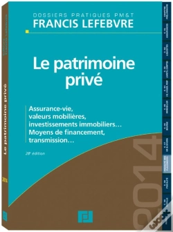 Capa do artigo Le Patrimoine Prive