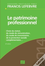 Capa do artigo Le Patrimoine Professionnel
