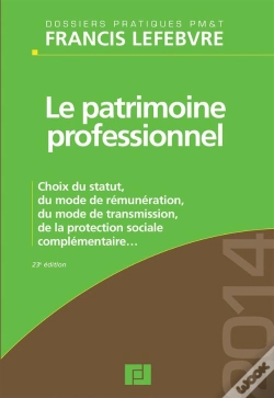 Capa do artigo Le Patrimoine Professionnel