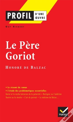 Capa do artigo Le Père Goriot, D'Honoré De Balzac