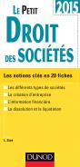 Le Petit Droit Des Sociétés 2015 (8e Édition) - Preview