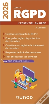 Le Petit Rgpd : L'Essentiel En Bref (Édition 2026)