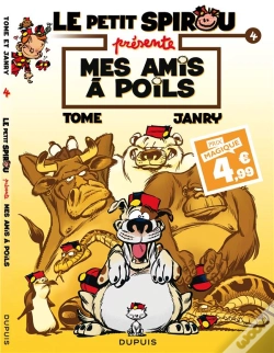Capa do artigo Le Petit Spirou Presente... - Tome 4 - Mes Amis A Poils / Edition Speciale (Indispensables 2024)