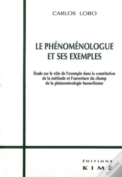 Capa do artigo Le Phenomenologue Et Ses Exemples