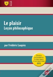 Capa do artigo Le Plaisir ; Leçon Philosophique