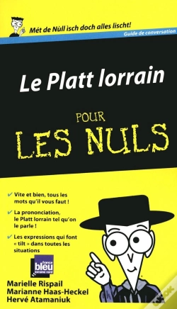 Capa do artigo Le Platt Lorrain Guide De Conversation Pour Les Nuls