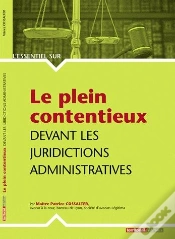 Capa do artigo Le Plein Contentieux Devant Les Juridictions Administratives