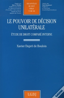 Capa do artigo Le Pouvoir De Décision Unilatérale