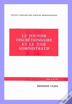 Capa do artigo Le Pouvoir Discrétionnaire Et Le Juge Administratif