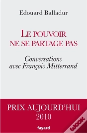 Capa do artigo Le Pouvoir Ne Se Partage Pas : Conversations Avec François Mitterrand