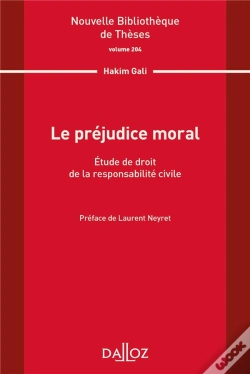 Capa do artigo Le Préjudice Moral : Étude De Droit De La Responsabilité Civile