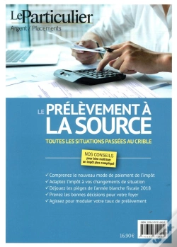 Capa do artigo Le Prelevement A La Source