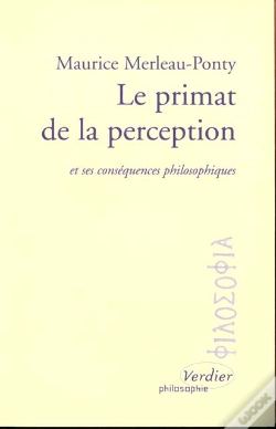 Capa do artigo Le Primat De La Perception Et Ses Consequences Philosophique
