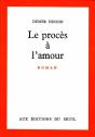 Le Procès À L'Amour - Preview