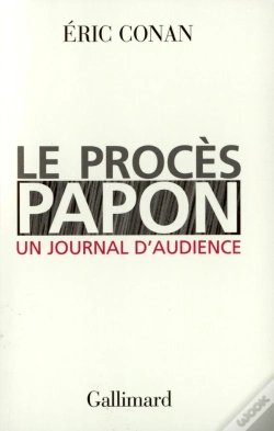 Capa do artigo Le Procès Papon, Un Journal D'Audience