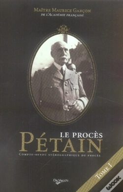 Capa do artigo Le Procès Pétain T.1