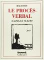 Le Procès-Verbal - Preview