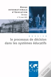 Capa do artigo Le Processus De Decision Dans Les Systemes Educatifs - Revue Internationale D