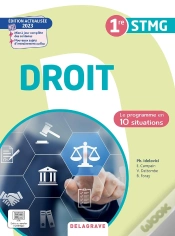 Capa do artigo Le Programme En Situations : Le Programme En Situations - Droit 1re Stmg (2023) - Pochette Élève