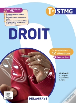 Capa do artigo Le Programme En Situations : Le Programme En Situations Droit Tle Stmg (2024) - Pochette Élève