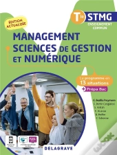 Le Programme En Situations : Management, Sciences De Gestion Et Numérique : Terminale Stmg ; Poche De L'Élève (Édition 2022)