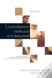 Le Prosélytisme Intellectuel Et Le Droit Pénal