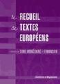 Le Recueil De Textes Européens Relatifs Au Code Monétaire Et Financier - Preview