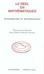 Le Reel En Mathematiques ; Psychanalyse Et Mathematiques - Preview