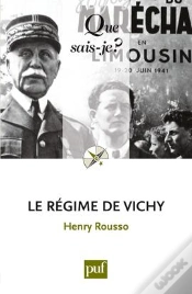 Capa do artigo Le Regime De Vichy (2e Edition) Qsj 1720