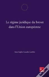 Capa do artigo Le Regime Juridique Du Brevet Dans L