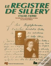 Capa do artigo Le Registre De Sillery (1638-1690)