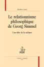Le Relationnisme Philosophique De Georg Simmel ; Une Idée De La Culture - Preview
