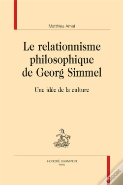 Capa do artigo Le Relationnisme Philosophique De Georg Simmel ; Une Idée De La Culture