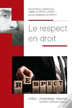 Capa do artigo Le Respect En Droit