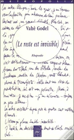 Capa do artigo Le Reste Est Invisible