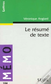 Capa do artigo Le Resume De Texte