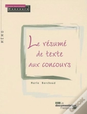 Le Resumé De Texte Aux Concours