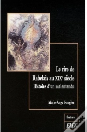 Capa do artigo Le Rire De Rabelais Au Xixe Siècle ; Histoire D
