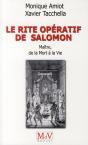 Le Rite Operatif De Salomon Maitre De La Mort A La Vie - Preview