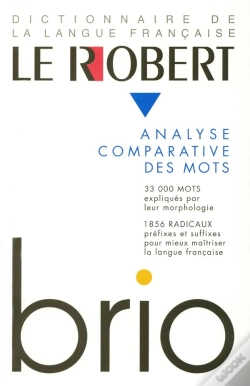 Capa do artigo Le Robert Brio Analyse Comparative Des Mots
