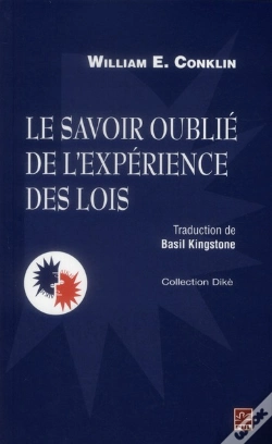 Capa do artigo Le Savoir Oublié De L'Expérience Des Lois