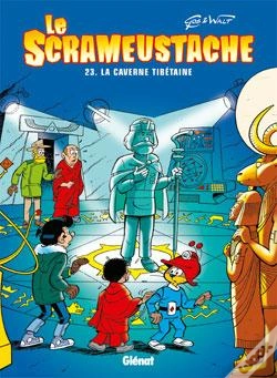 Capa do artigo Le Scrameustache Tome 23 : La Caverne Tibétaine