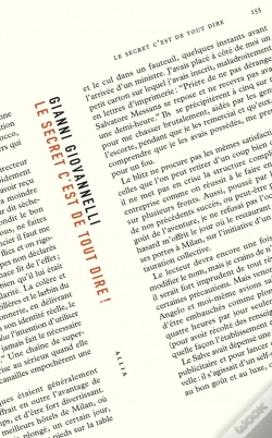 Capa do artigo Le Secret C'Est De Tout Dire