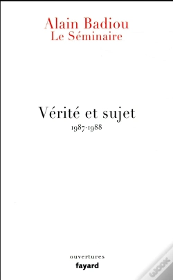 Capa do artigo Le Seminaire - Verite Et Sujet