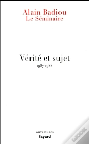 Capa do artigo Le Seminaire - Verite Et Sujet