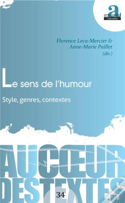 Capa do artigo Le Sens De L'Humour ; Style, Genres, Contextes