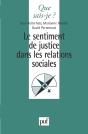 Le Sentiment De Justice Dans Les Relations Sociales - Preview