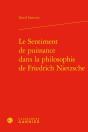 Le Sentiment De Puissance Dans La Philosophie De Friedrich Nietzsche - Preview