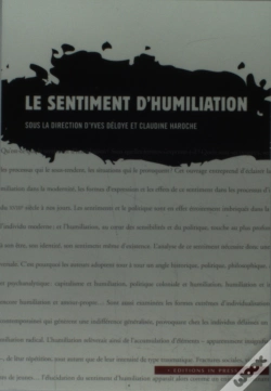 Capa do artigo Le Sentiment D'Humiliation