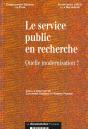 Le Service Public En Recherche - Preview